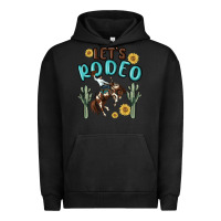 Pigment Black let's rodeo Urban Hoodie - MaliasSmallBusiness