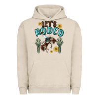 Pigment French Oak let's rodeo Urban Hoodie - MaliasSmallBusiness