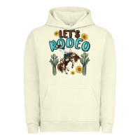 Pigment Pistachio let's rodeo Urban Hoodie - MaliasSmallBusiness