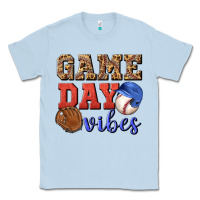 Dusty Blue game day vibes Classic Tee - BundleAndBundleShop