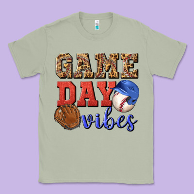Game Day Vibes Classic Tee Designed By Bundleandbundleshop