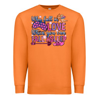 Carrot why fall in love when you can fall asleep Premium Sweatshirt - OliviaCreatesArt