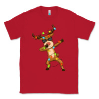 Red dabbing deer Classic Tee - Zillion Design Studio