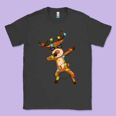 Classic Tee dabbing deer