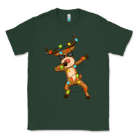 Sports Green dabbing deer Classic Tee - Zillion Design Studio