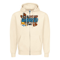 Sandshell little sister biggest fan football Zipper Hoodie - Zillion Design Studio