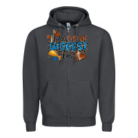 Smoke little sister biggest fan football Zipper Hoodie - Zillion Design Studio