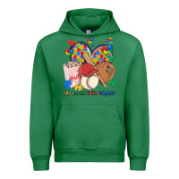 Emerald take me out to the ballgame  autism baseball Urban Hoodie - MaliasSmallBusiness