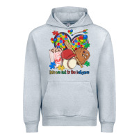 Heather Grey take me out to the ballgame  autism baseball Urban Hoodie - MaliasSmallBusiness