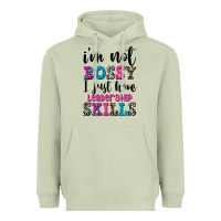 Matcha ı'm not bossy ı just have leadership skills Heavyweight Hoodie - FaDigitalArtStudio