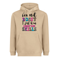 Mushroom ı'm not bossy ı just have leadership skills Heavyweight Hoodie - FaDigitalArtStudio