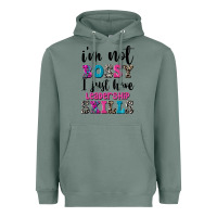 ı'm Not Bossy ı Just Have Leadership Skills Heavyweight Hoodie | Teevron