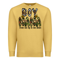 Antique Gold boy nana from son up to son down Premium Sweatshirt - CowhideDigitalArt