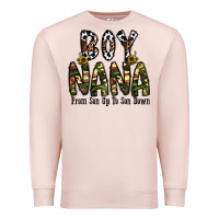 Pale Pink boy nana from son up to son down Premium Sweatshirt - CowhideDigitalArt