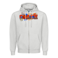 Dove Grey basketball coach Zipper Hoodie - texasbilliewilder