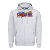 Heather Grey basketball coach Zipper Hoodie - texasbilliewilder