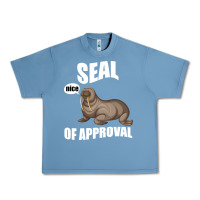 Pebble Blue Seal nice Of Approval Urban Heavy Tee - Bettercallsaul
