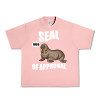 Salmon Seal nice Of Approval Urban Heavy Tee - Bettercallsaul