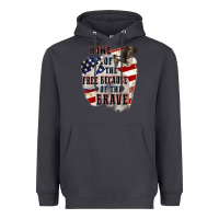 Smoke Home of the free because of the brave 4th of july Heavyweight Hoodie - CowGirlArtShop