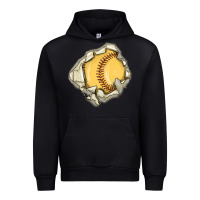 Foreset Green softball Urban Hoodie - MaliasSmallBusiness