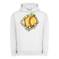 Pigment Lunar Rock softball Urban Hoodie - MaliasSmallBusiness