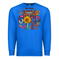 True Royal good vibes cassette boombox Premium Sweatshirt - FaDigitalArtStudio