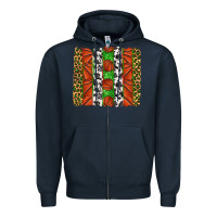 Navy basketball brush strokes Zipper Hoodie - texasbilliewilder