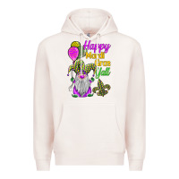 Pale Pink happy mardi gras y'all Premium Hoodie - BarkalooDesign