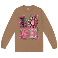 Toasted Coconut walentine's day love gemstones Long Sleeve Tee - BarkalooDesign