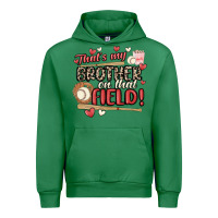 Emerald that's my brother on that field  baseball Urban Hoodie - MaliasSmallBusiness