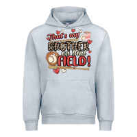 Heather Grey that's my brother on that field  baseball Urban Hoodie - MaliasSmallBusiness