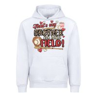 White that's my brother on that field  baseball Urban Hoodie - MaliasSmallBusiness