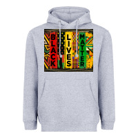 Heather Grey black lives matter tumbler Heavyweight Hoodie - HRA Design Shop