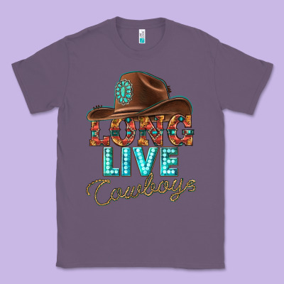 Classic Tee long live cowboys