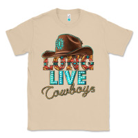 Mushroom long live cowboys Classic Tee - texasbilliewilder