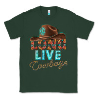 Sports Green long live cowboys Classic Tee - texasbilliewilder