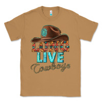 Toasted Coconut long live cowboys Classic Tee - texasbilliewilder