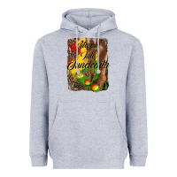 Heather Grey steppin'  into juneteenth Heavyweight Hoodie - HRA Design Shop
