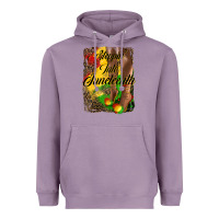 Lavender steppin'  into juneteenth Heavyweight Hoodie - HRA Design Shop