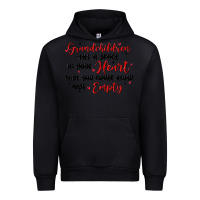 Black grandchildren fill a space in your heart Urban Hoodie - MaliasSmallBusiness