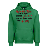 Emerald grandchildren fill a space in your heart Urban Hoodie - MaliasSmallBusiness