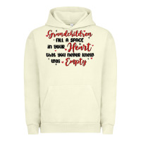 Pigment Pistachio grandchildren fill a space in your heart Urban Hoodie - MaliasSmallBusiness