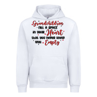 White grandchildren fill a space in your heart Urban Hoodie - MaliasSmallBusiness