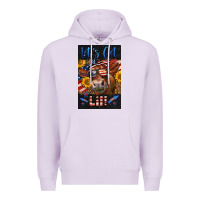 Lilac Western Let's Get Lit Cow Premium Hoodie - LillyAllenDesigns