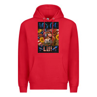 Red Western Let's Get Lit Cow Premium Hoodie - LillyAllenDesigns