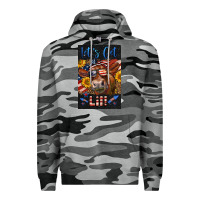 Slate Camo Western Let's Get Lit Cow Premium Hoodie - LillyAllenDesigns