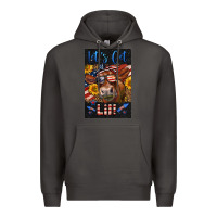 Smoke Western Let's Get Lit Cow Premium Hoodie - LillyAllenDesigns