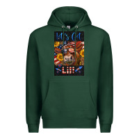 Sports Green Western Let's Get Lit Cow Premium Hoodie - LillyAllenDesigns