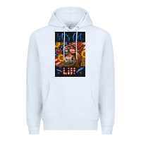White Western Let's Get Lit Cow Premium Hoodie - LillyAllenDesigns