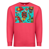 Cardinal firefighter elementary Premium Sweatshirt - HRA Design Shop